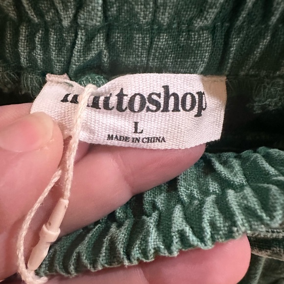 Mittoshop green pants. NWT - Picture 6 of 12